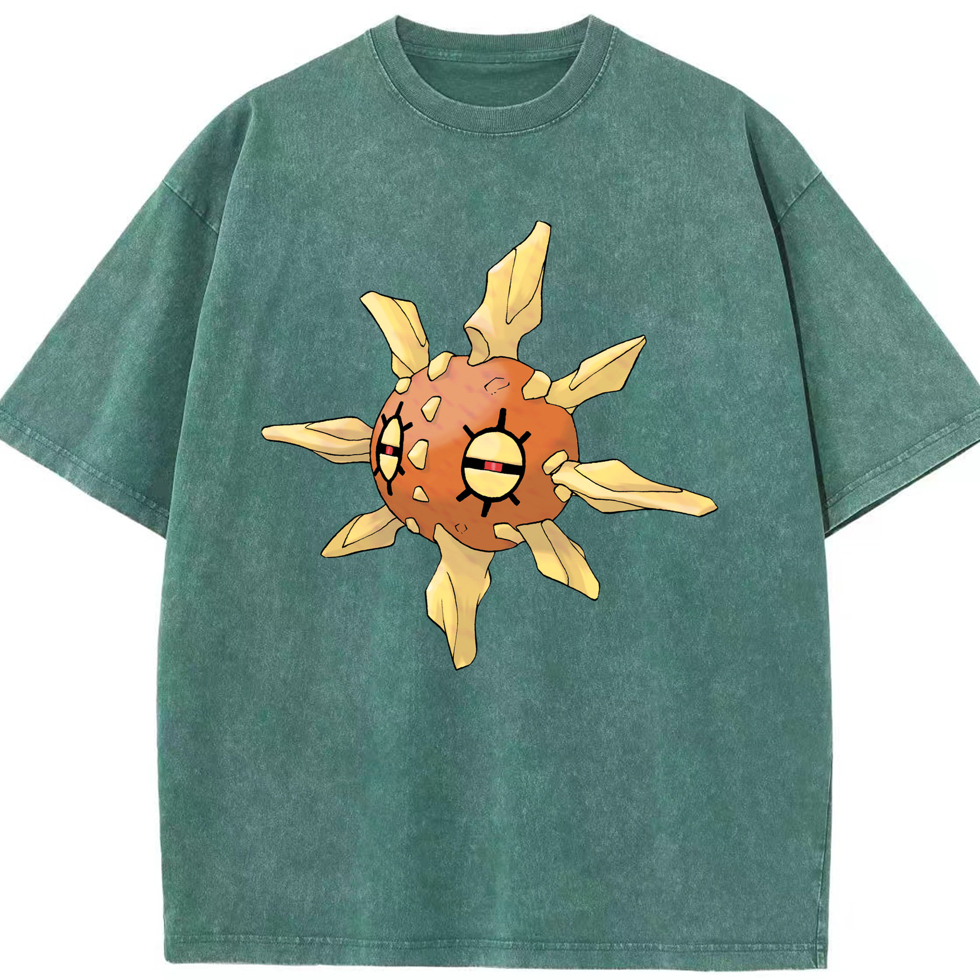 （画像用） ポケットモンスター Pokémon 綿100% ヴィンテージ風 半袖Tシャツ（フロントプリント）